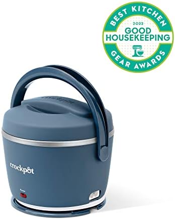 Crock-Pot Electric Lunch Box Food Warmer 20oz – Faded Blue Original C6A96