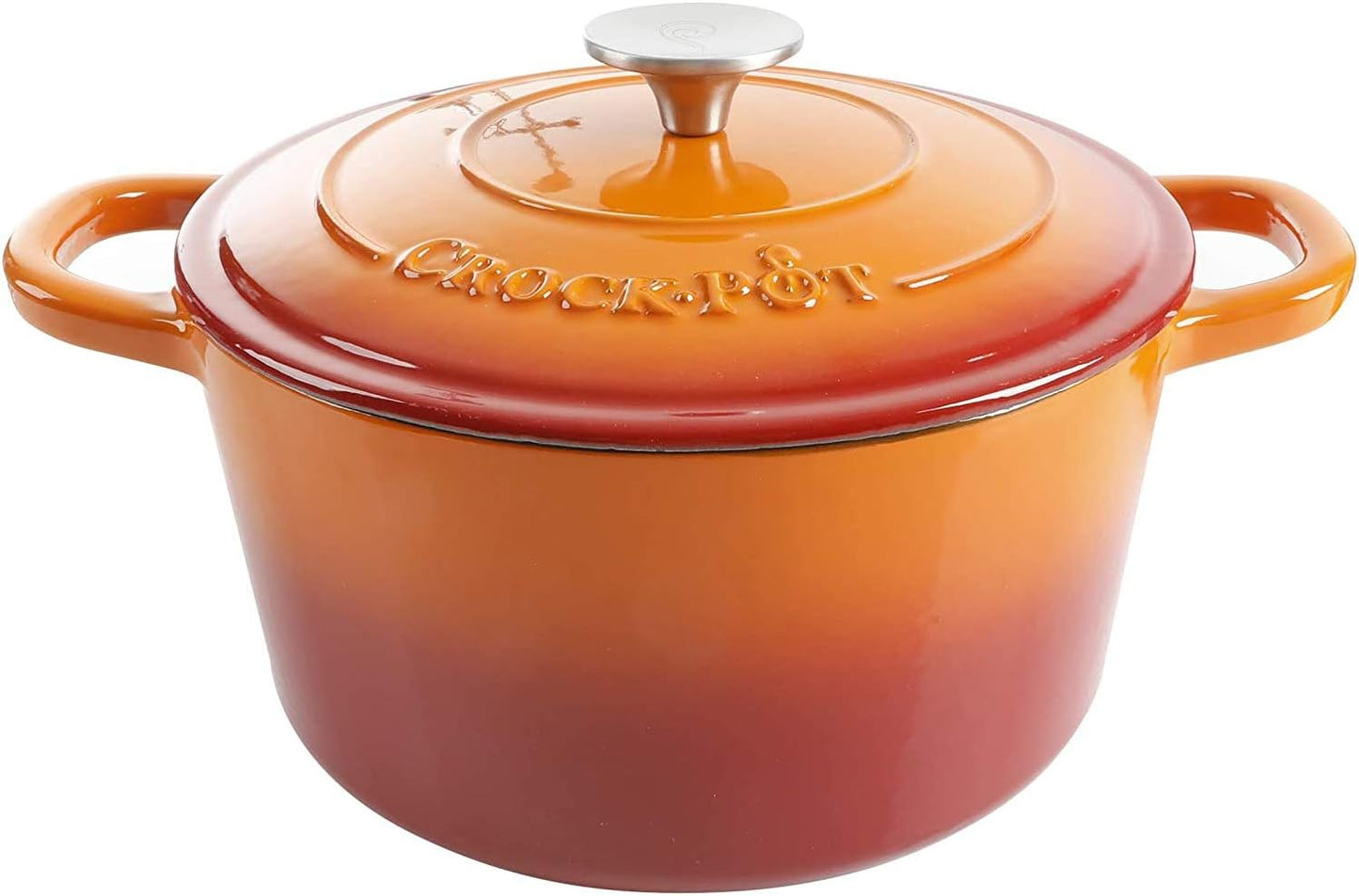Crock-Pot 3 Quart Enameled Cast Iron Dutch Oven – Aqua Daily C6A50
