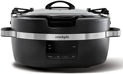 Crock-Pot Thermoshield 6 Quart Slow Cooker with Carry Handles Fresh C6A35