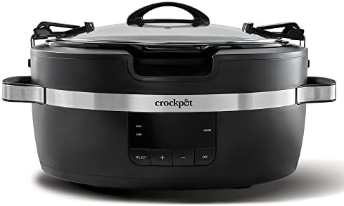 Crock-Pot Thermoshield 6 Quart Slow Cooker with Carry Handles Fresh C6A35