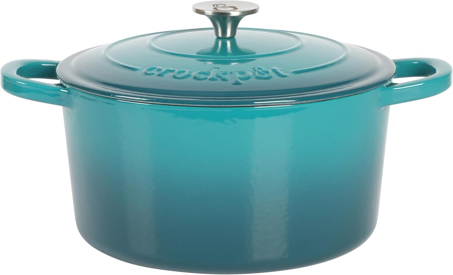 Crock-Pot 3 Quart Enameled Cast Iron Dutch Oven – Aqua Daily C6A50