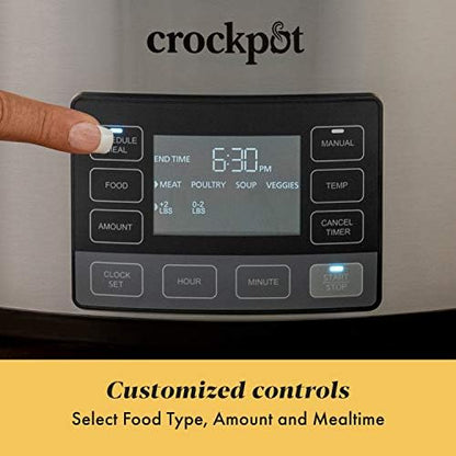 Crock-Pot MyTime 6 Quart Programmable Slow Cooker Original C6A44