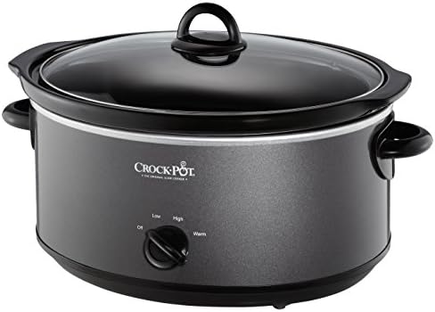 Crock-Pot 7 Quart Slow Cooker – Charcoal Original C6A95