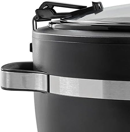 Crock-Pot Thermoshield 6 Quart Slow Cooker with Carry Handles Fresh C6A35