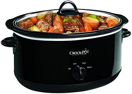 Crock-Pot 8 Quart Manual Slow Cooker – Black Choice C6A25