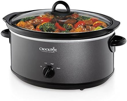 Crock-Pot 7 Quart Slow Cooker – Charcoal Original C6A95