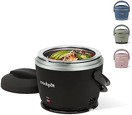 Crock-Pot Electric Lunch Box Food Warmer 20oz – Black Original C6A28