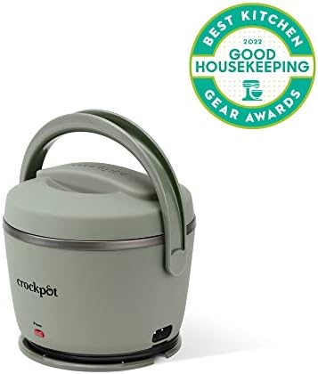 Crock-Pot Portable Electric Lunch Box Food Warmer – Green Prime C6A83
