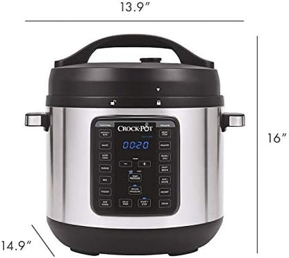 Crock-Pot 8 Quart Express Crock Multi-Use Pressure Cooker Plus C6A27