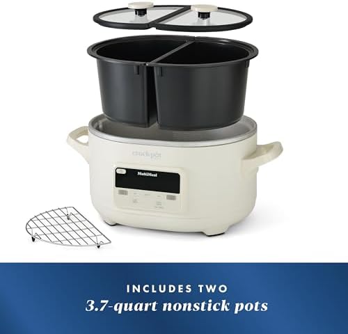 Crock-Pot MultiMeal Multicooker with Programmable Slow Cooker Reserve C6A51