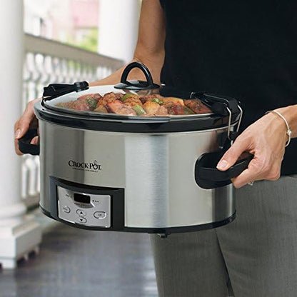 Crock-Pot Cook & Carry 6 Quart Programmable Slow Cooker Prime C6A20