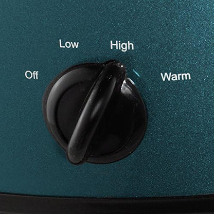 Crock-Pot 7 Quart Manual Slow Cooker – Turquoise Signature C6A71