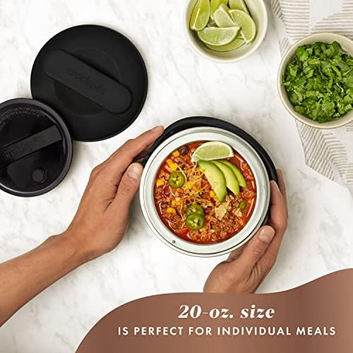 Crock-Pot Electric Lunch Box Food Warmer 20oz – Black Original C6A28
