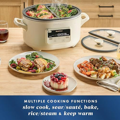 Crock-Pot MultiMeal Multicooker with Programmable Slow Cooker Reserve C6A51