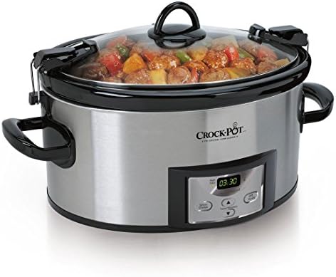 Crock-Pot Cook & Carry 6 Quart Programmable Slow Cooker Prime C6A20