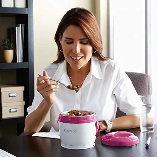 Crock-Pot Lunch Crock Portable Food Warmer 20oz – Pink Fresh C6A85
