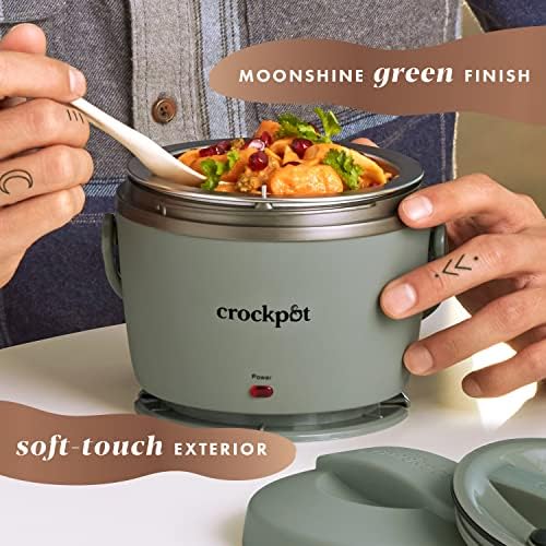 Crock-Pot Portable Electric Lunch Box Food Warmer – Green Prime C6A83