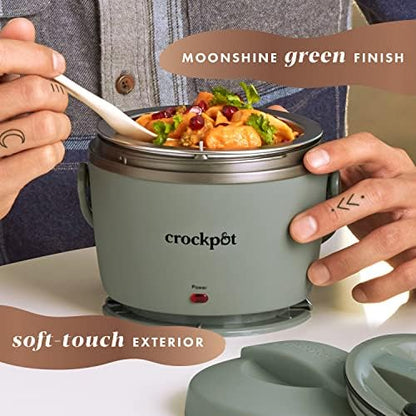 Crock-Pot Portable Electric Lunch Box Food Warmer – Green Prime C6A83