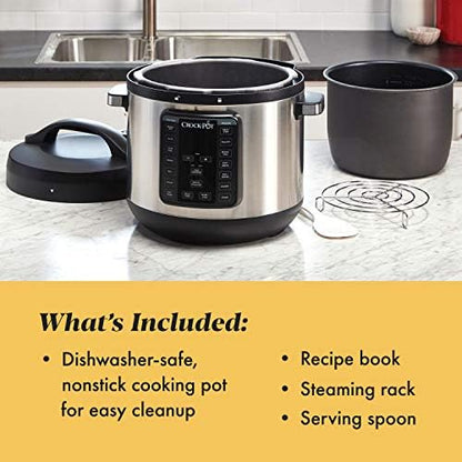 Crock-Pot 8 Quart Express Crock Multi-Use Pressure Cooker Plus C6A27