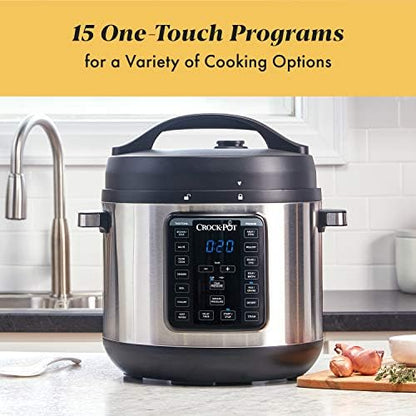 Crock-Pot 8 Quart Express Crock Multi-Use Pressure Cooker Plus C6A27