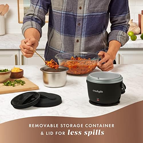 Crock-Pot Electric Lunch Box Food Warmer 20oz – Black Original C6A28
