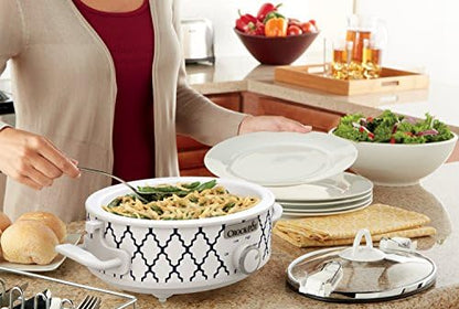 Crock-Pot 2.5 Quart Compact Casserole Slow Cooker Choice C6A67