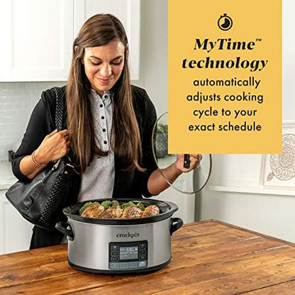 Crock-Pot MyTime 6 Quart Programmable Slow Cooker Original C6A44