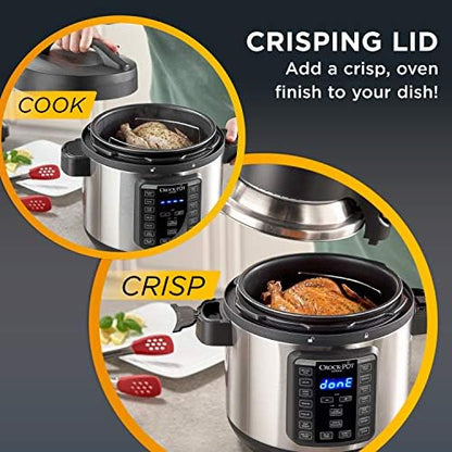 Crock-Pot Express Crisp 8 Quart 10-in-1 Pressure Cooker Reserve C6A49