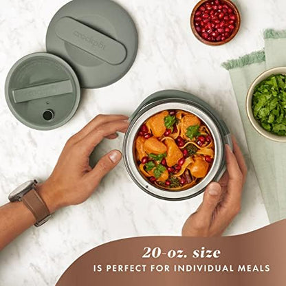 Crock-Pot Portable Electric Lunch Box Food Warmer – Green Prime C6A83