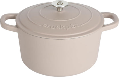 Crock-Pot 3 Quart Enameled Cast Iron Dutch Oven – Aqua Daily C6A50