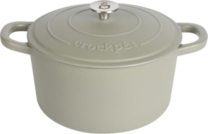 Crock-Pot 3 Quart Enameled Cast Iron Dutch Oven – Aqua Daily C6A50