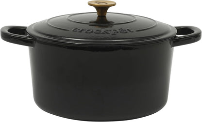 Crock-Pot 3 Quart Enameled Cast Iron Dutch Oven – Aqua Daily C6A50