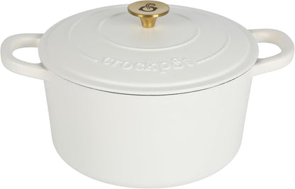 Crock-Pot 3 Quart Enameled Cast Iron Dutch Oven – Aqua Daily C6A50