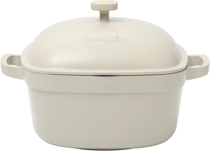 Crock-Pot 3 Quart Enameled Cast Iron Dutch Oven – Aqua Daily C6A50