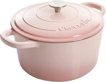 Crock-Pot 3 Quart Enameled Cast Iron Dutch Oven – Aqua Daily C6A50
