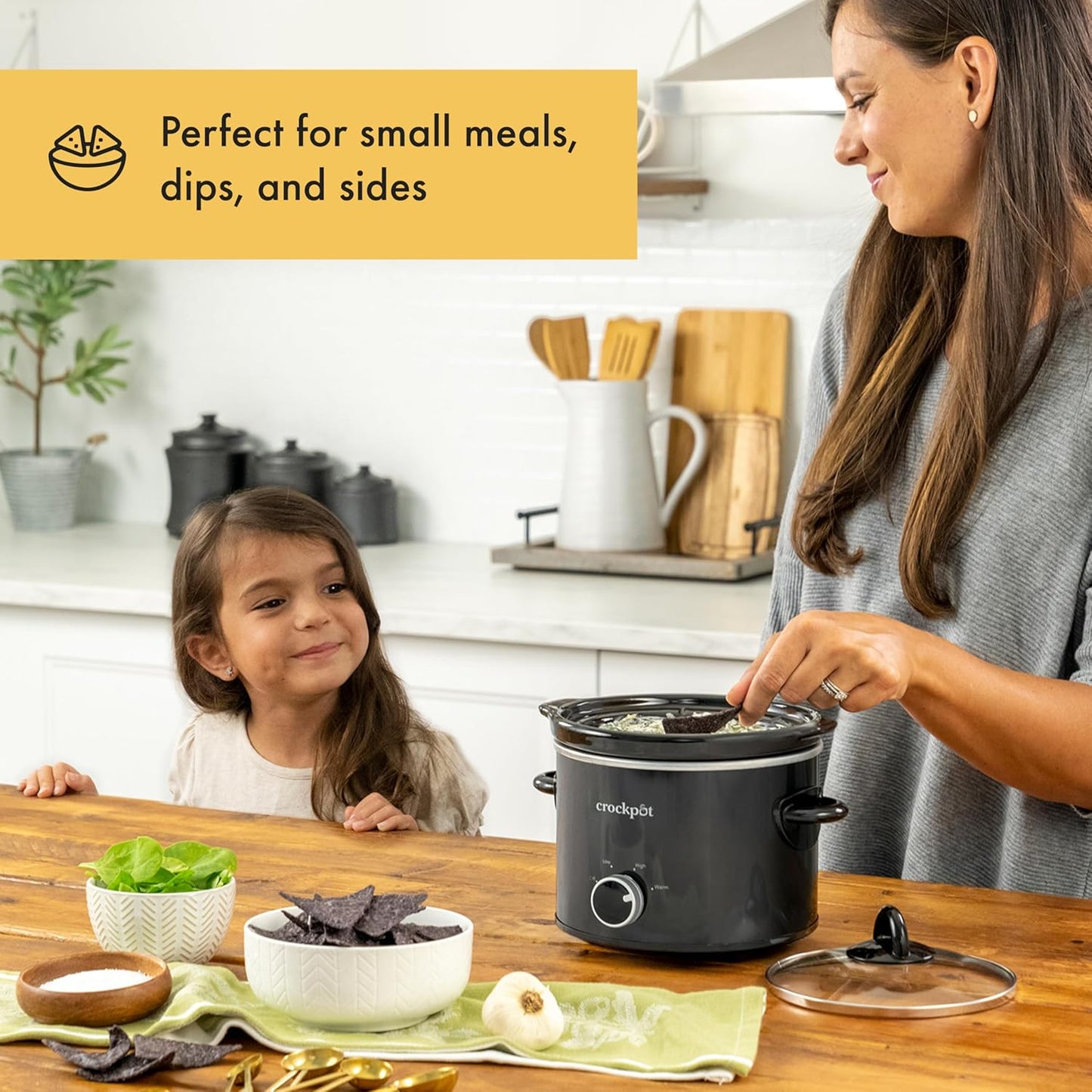 Crock-Pot 2 Quart Mini Slow Cooker – Classic Compact Cooker Fresh C6A66