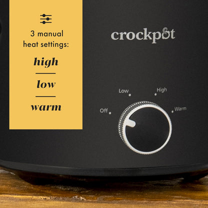 Crock-Pot 2 Quart Mini Slow Cooker – Classic Compact Cooker Fresh C6A66