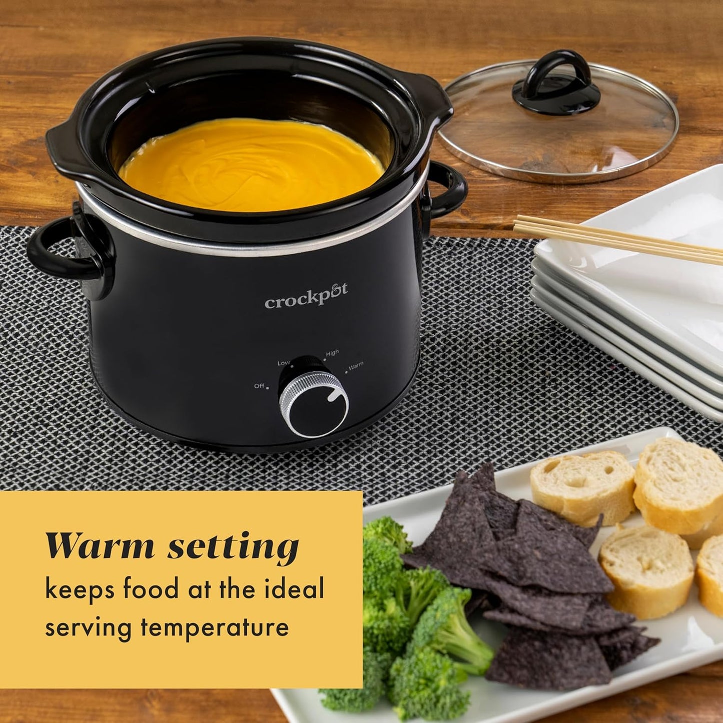 Crock-Pot 2 Quart Mini Slow Cooker – Classic Compact Cooker Fresh C6A66